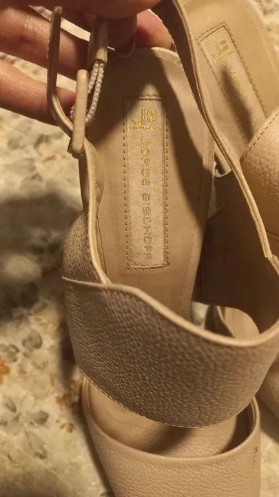 Sandália nude 37 - Foto 3