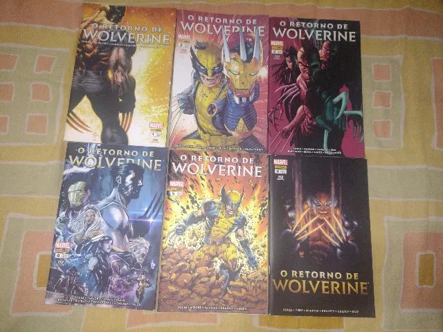 O Retorno de Wolverine Completa 1 ao 6 Panini
