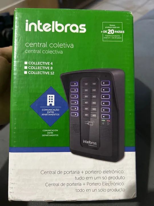 Central Coletiva 8 Intelbras - Segurança Residencial