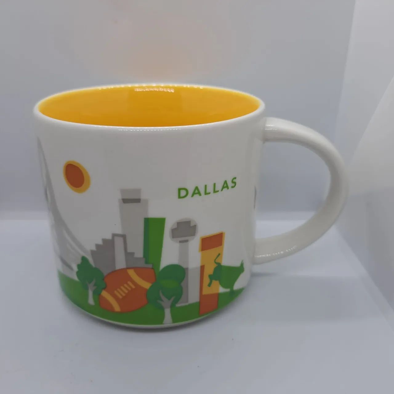 Xícara Starbucks Dallas 414ml caneca nova