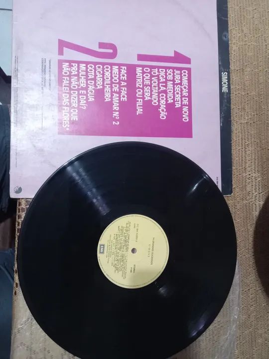 Lp disco de vinil da Simone 14 grandes sucessos  - Foto 3