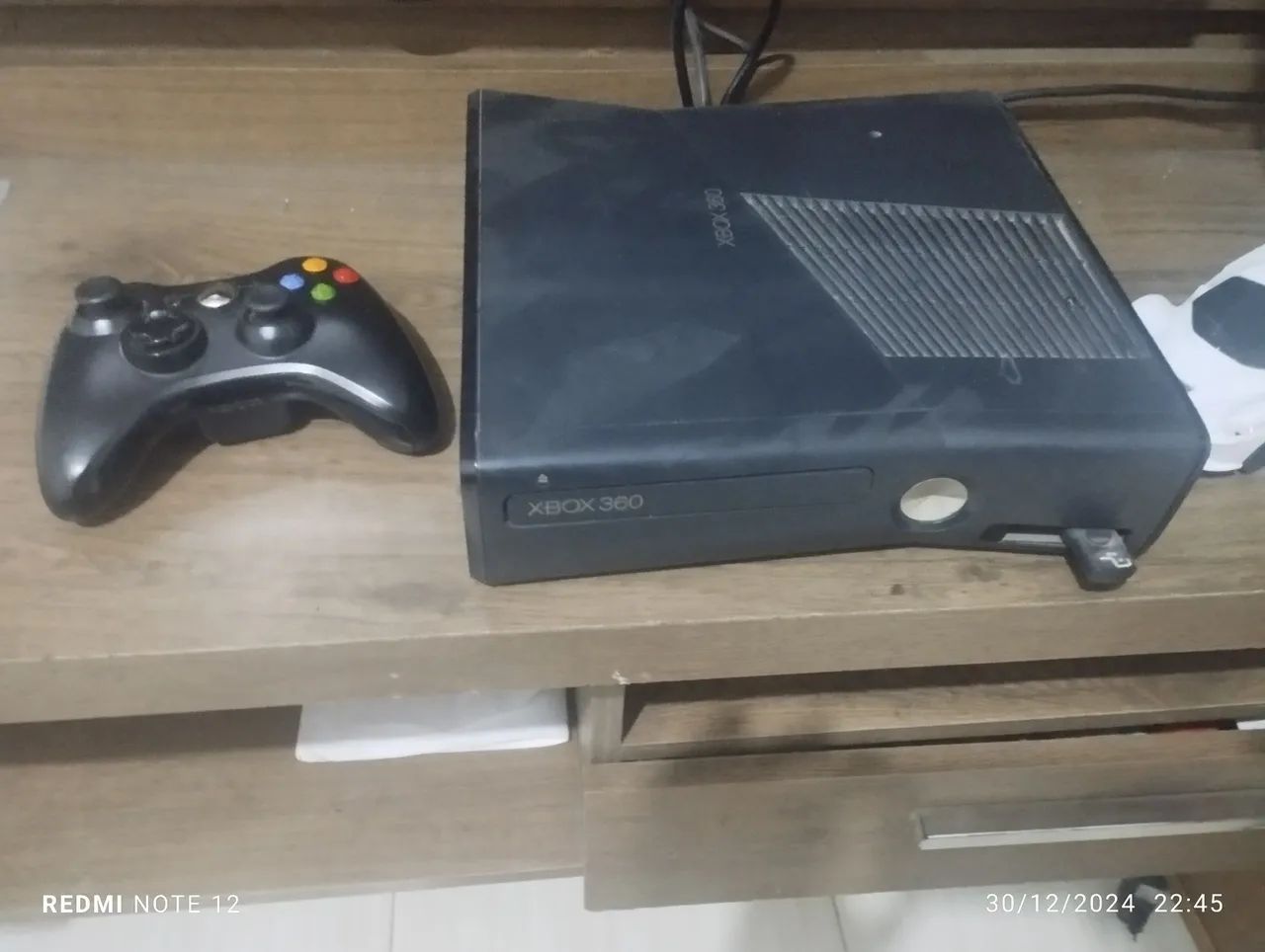 Xbox 360 com controle - Usado