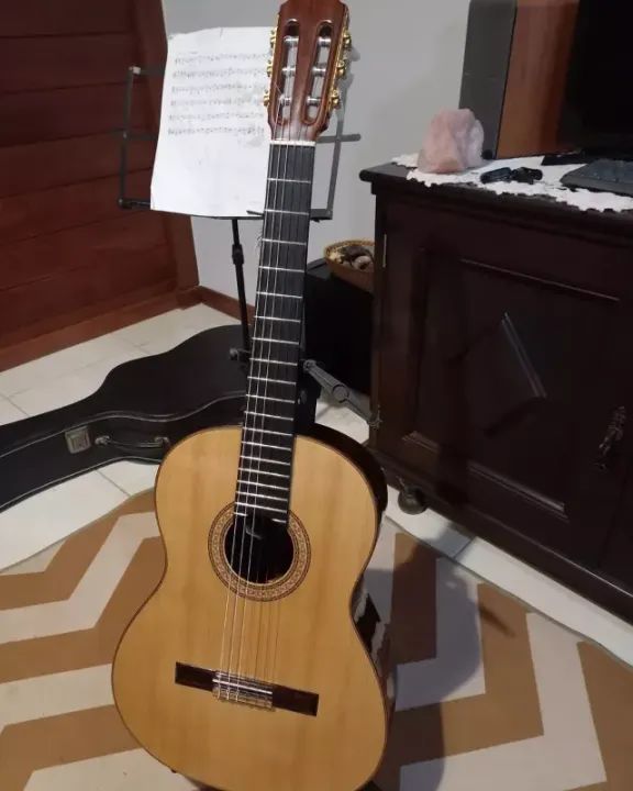 Violão Giannini Awn C4 Clássico 02 1982 (jb) - Foto 2