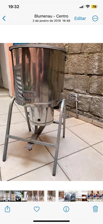 Maquina Descascadora de Batatas 7000