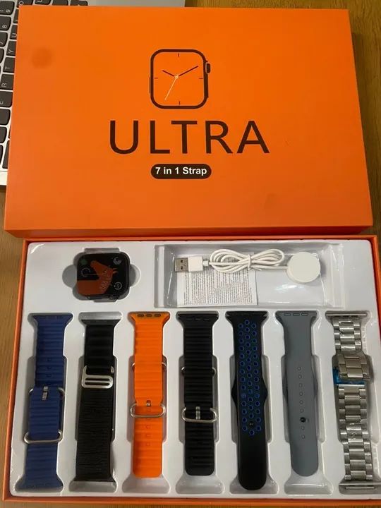 SMARTWATCH S100 ULTRA 7em1 Tela Touch 2.01 49mm