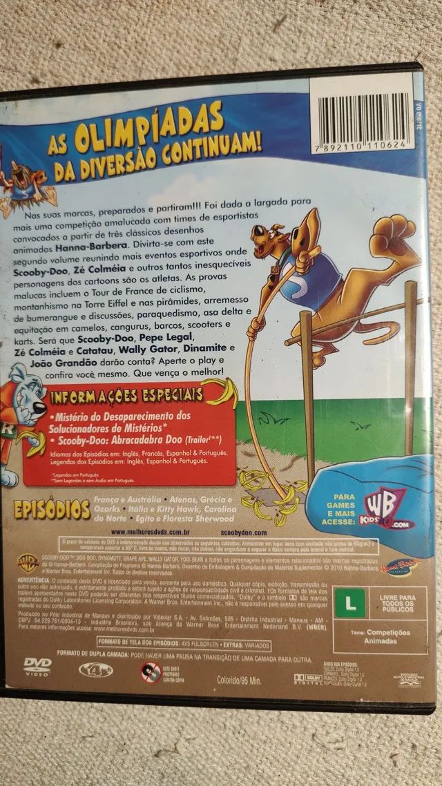 DVD Scooby-Doo Olímpicos volume 2 - Foto 2