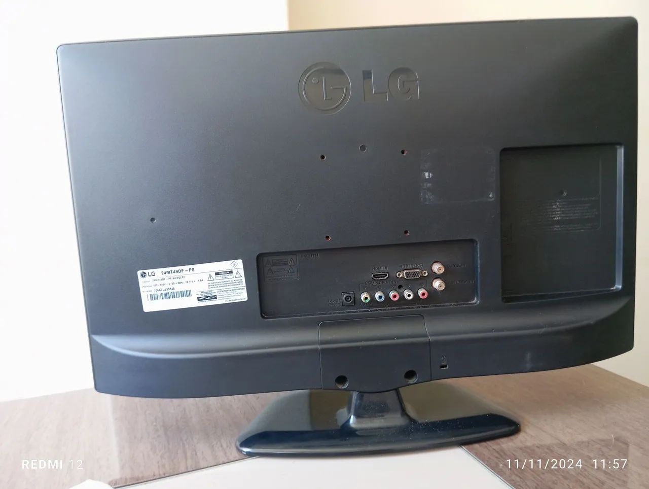 Monitor TV LG 24 polegadas c/ HDMI  - Foto 3