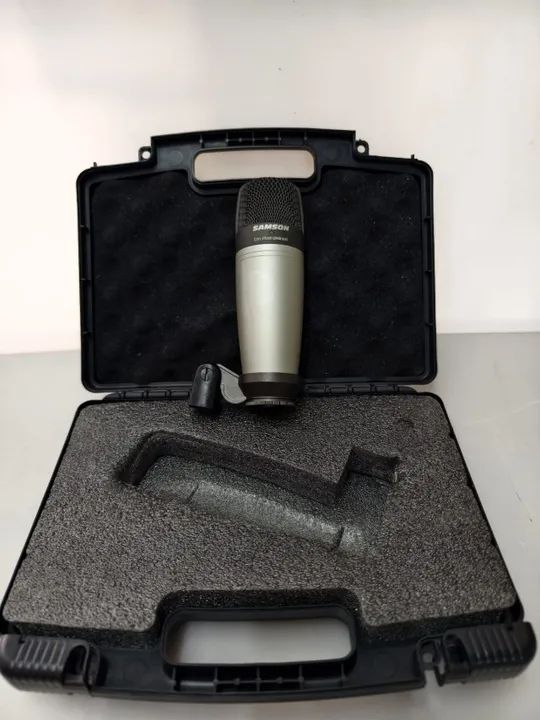 Microfone Studio Samson C01 Funcionando 100%!! - Foto 5