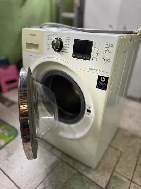Máquina de Lavar Samsung Digital inverter Eco Bubble 10,1kg