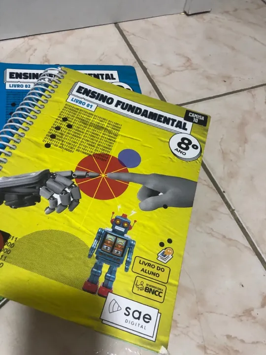 Livros Sae Digital 8º Ano ( 4 livros )
