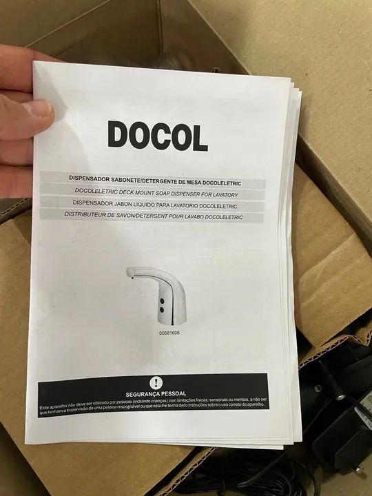 Dispenser de sabão automático Docol - Foto 5