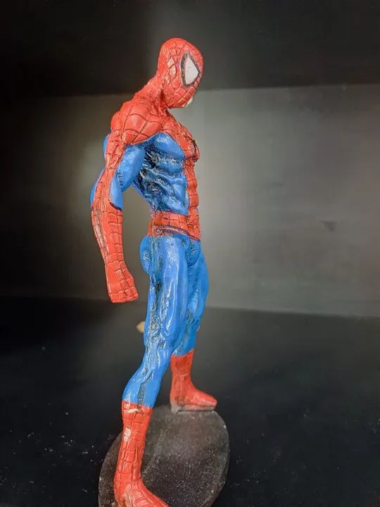 Boneco Homem Aranha - Coleção Marvel Resina 20cm - Foto 2
