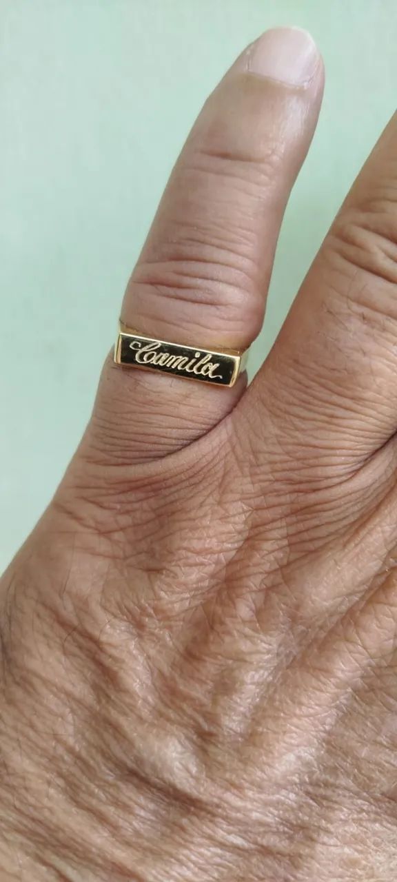 Anel em Ouro18k750 - aro 20