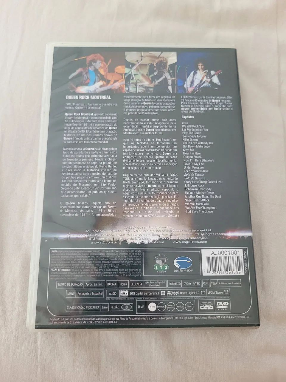 DVD Queen Rock Montreal - Foto 2