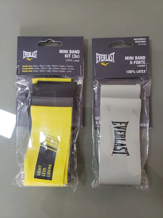 Kit de Mini Bandas de Resistência Everlast