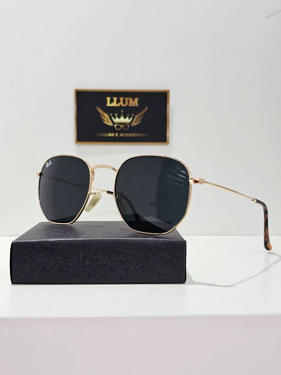 Óculos de Sol RB Hexagonal 