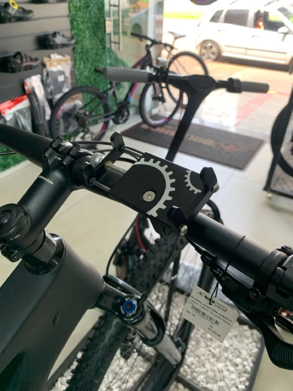 Suporte para celular de bicicleta 