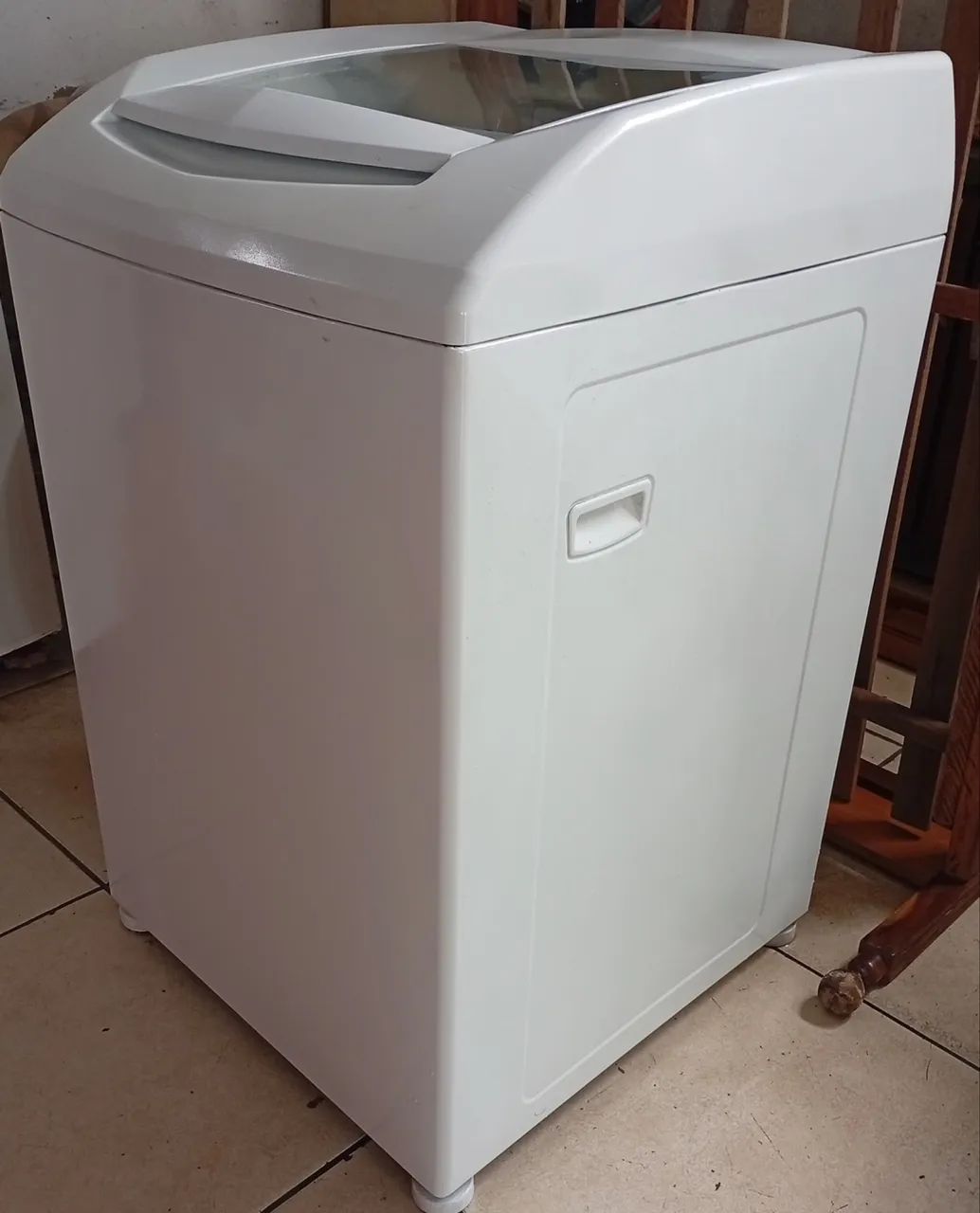 Máquina de lavar Brastemp bojo inox 10 kg usado barato  - Foto 4