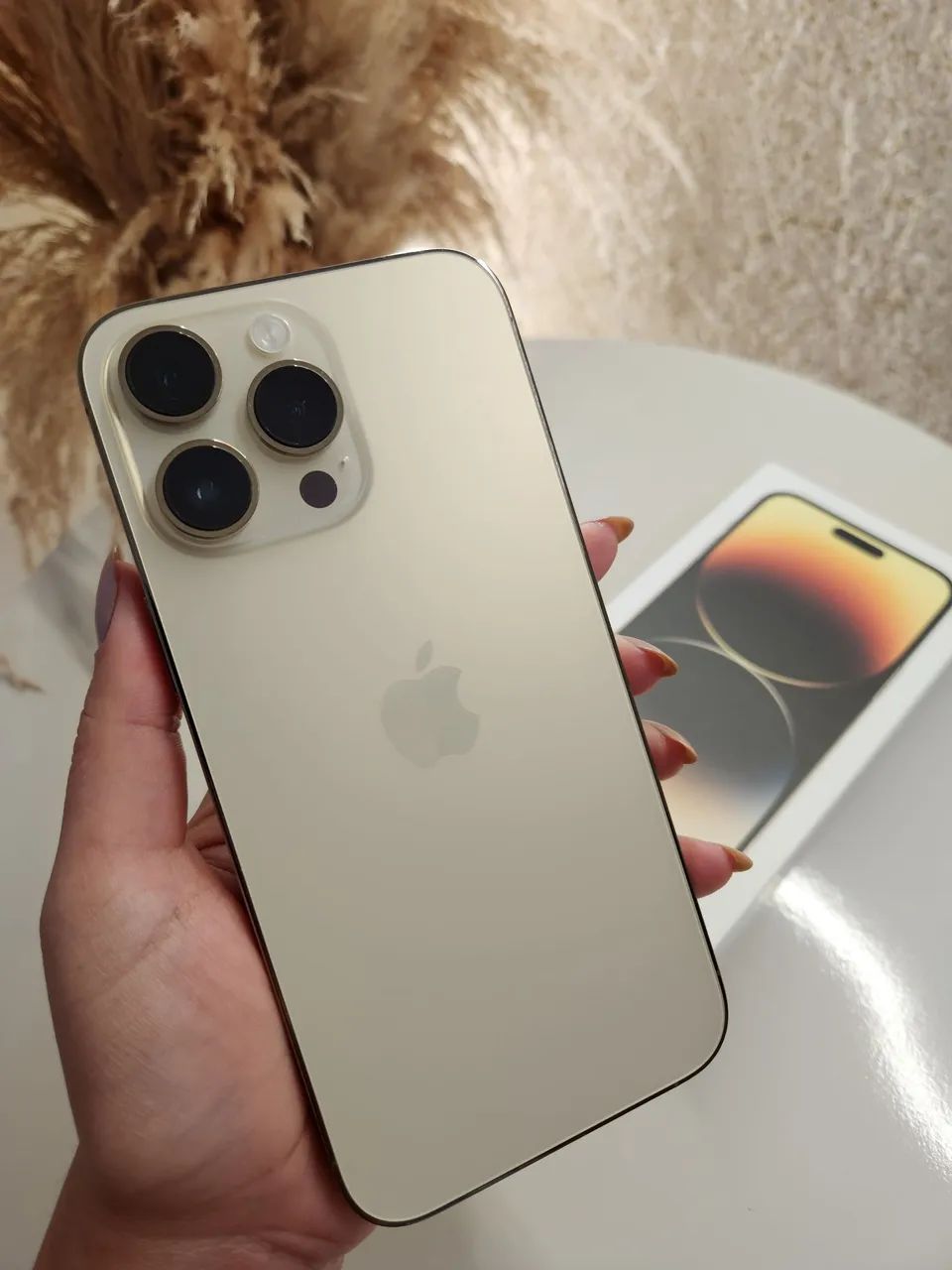 iphone 14 pro max 256 - gold - Foto 6