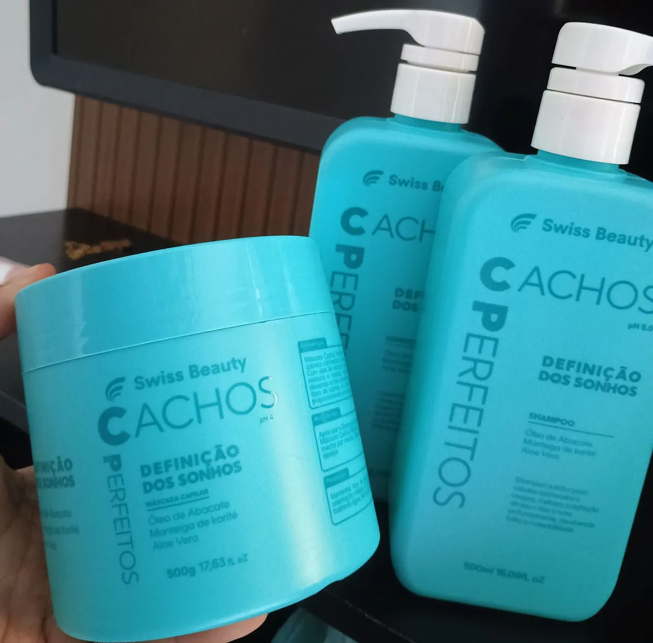 Kit Swiss Beauty Cachos Definição dos Sonhos