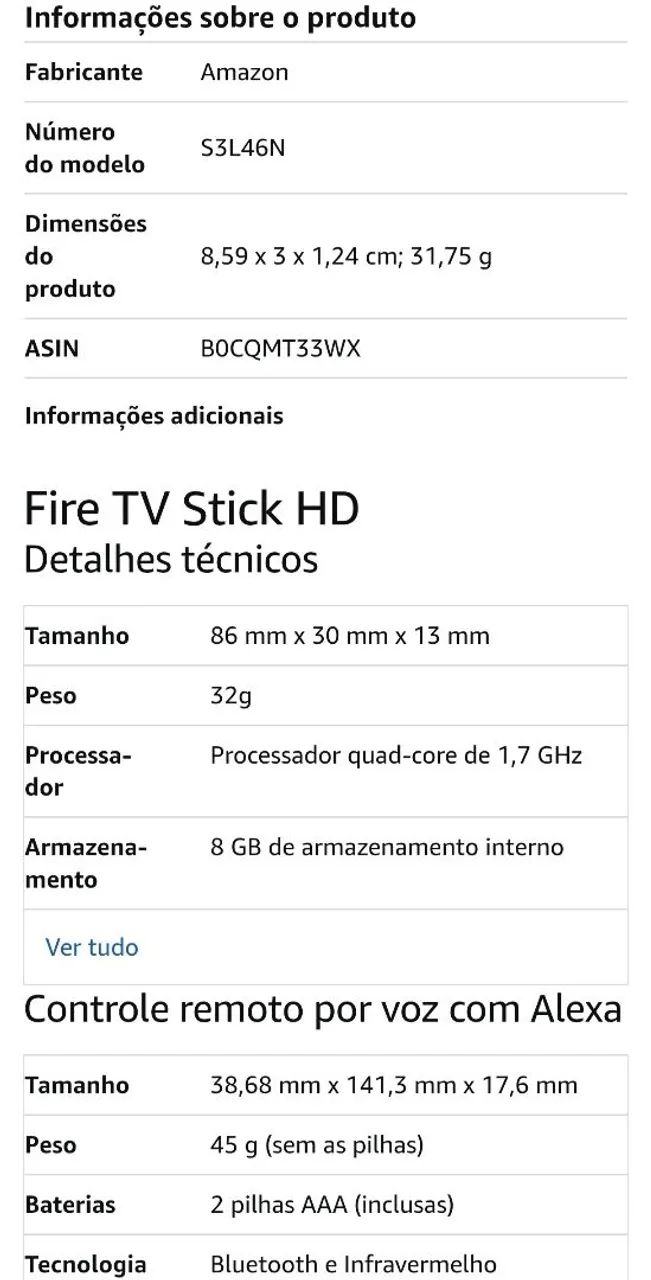 Fire TV Stick HD - 8GB - Wi-Fi 5 - Foto 3