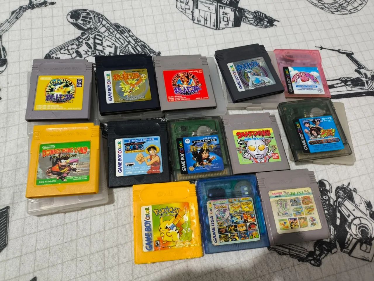 Fitas game boy color 