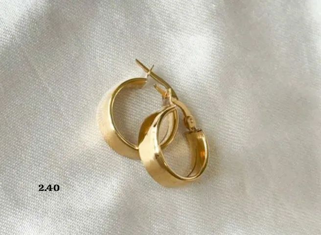 Argolas em Ouro 18K - Foto 3