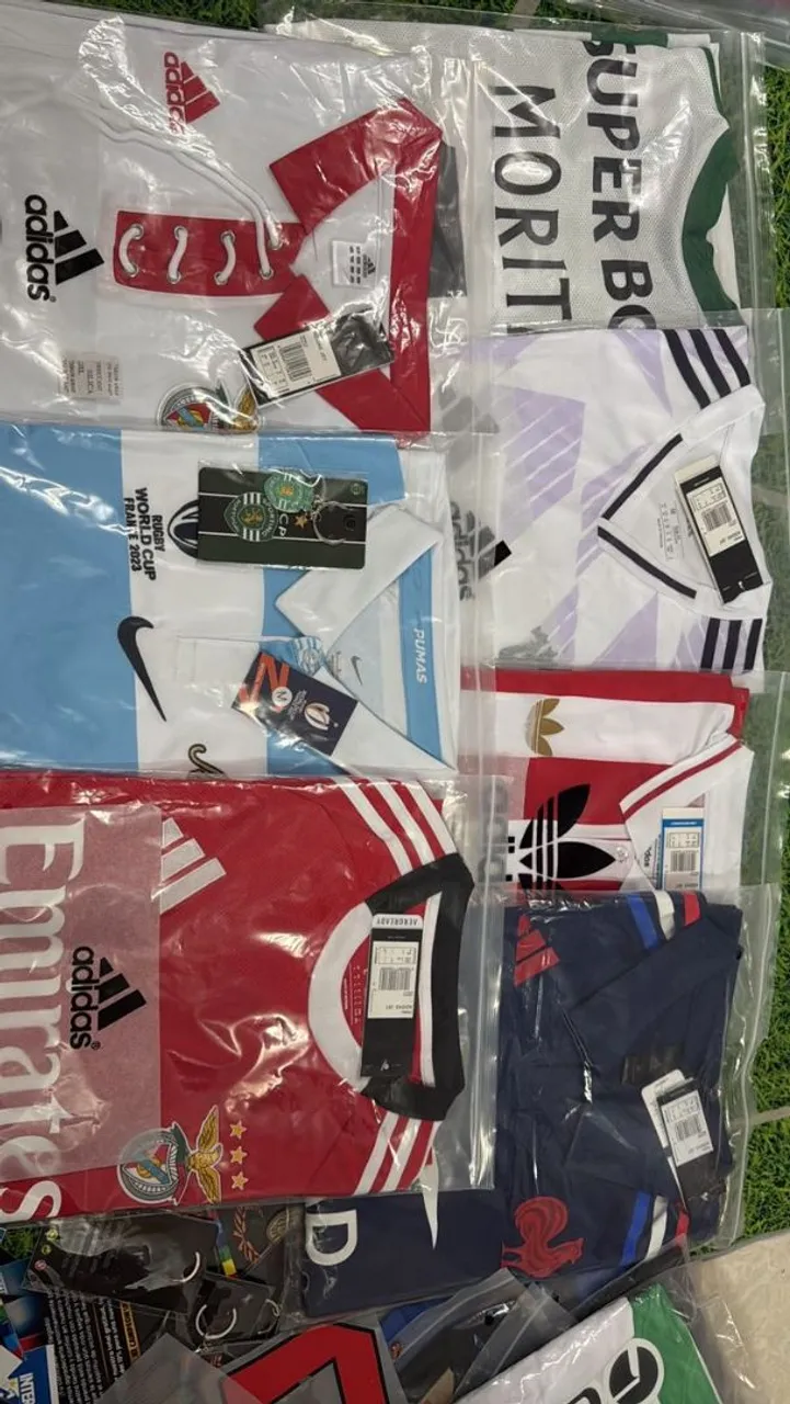 Camisas de times de Premium importadas direto da Europa Varejo e Atacado