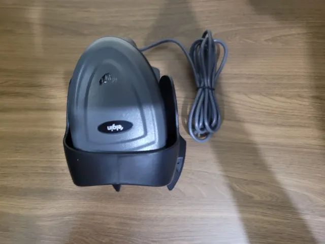Leitor De Codigos Com Suporte Elgin Bematech Br520 1d 2d Usb Cor Preto - Foto 3