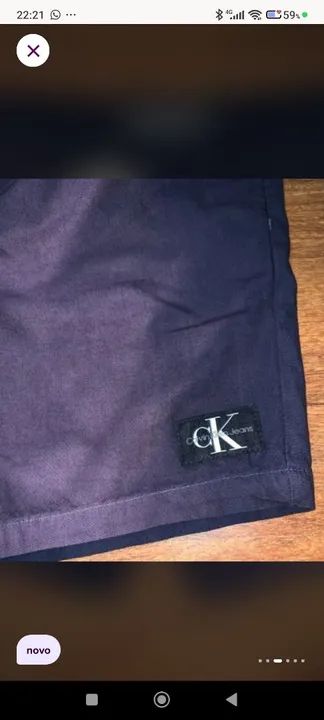 Short de Praia Calvin Klein - Foto 3