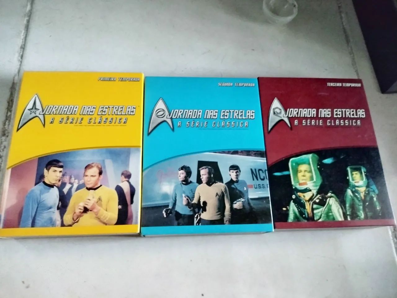 Box Dvds Jornada nas Estrelas - A Série Clássica Completa - 3 Temporadas