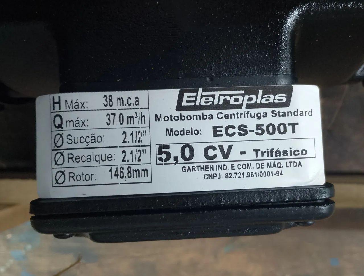 Motor Bomba D'água 5 CV - Foto 4
