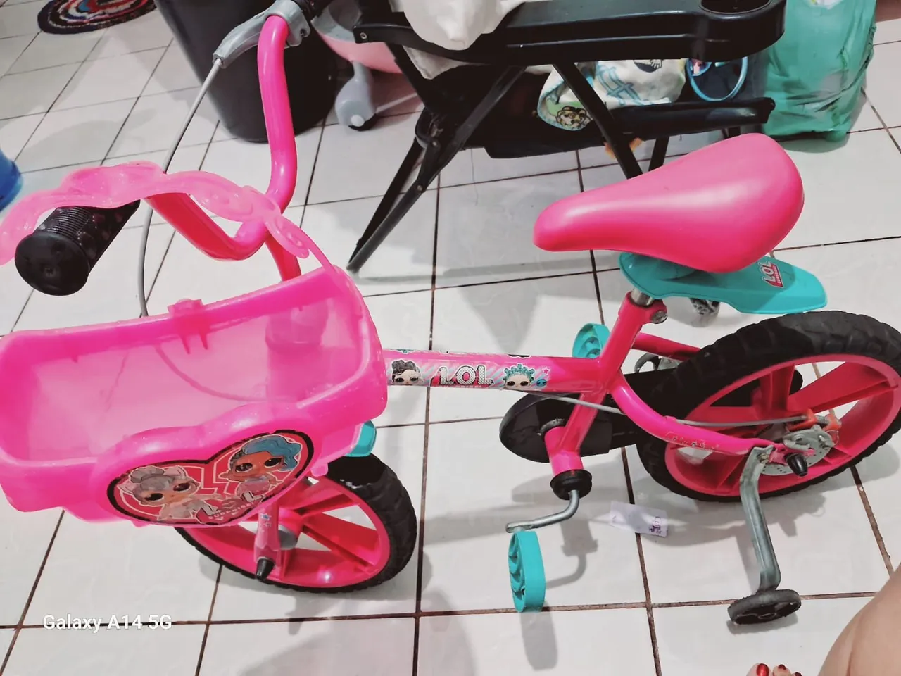 Bicicleta Infantil LOL Surprise Rosa