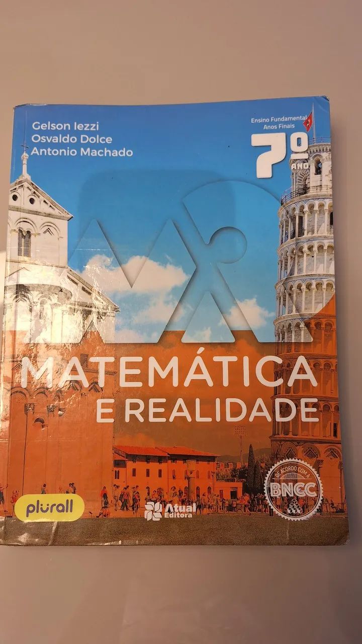 Livro MATEMATICA E REALIDADE  7° ANO