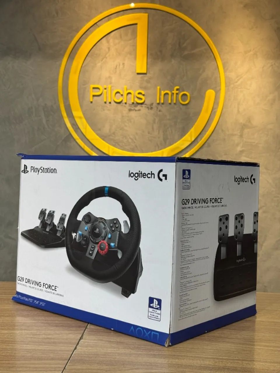 Volante Logitech G29 - SemiNovo - Loja Física - Garantia - Até 18x