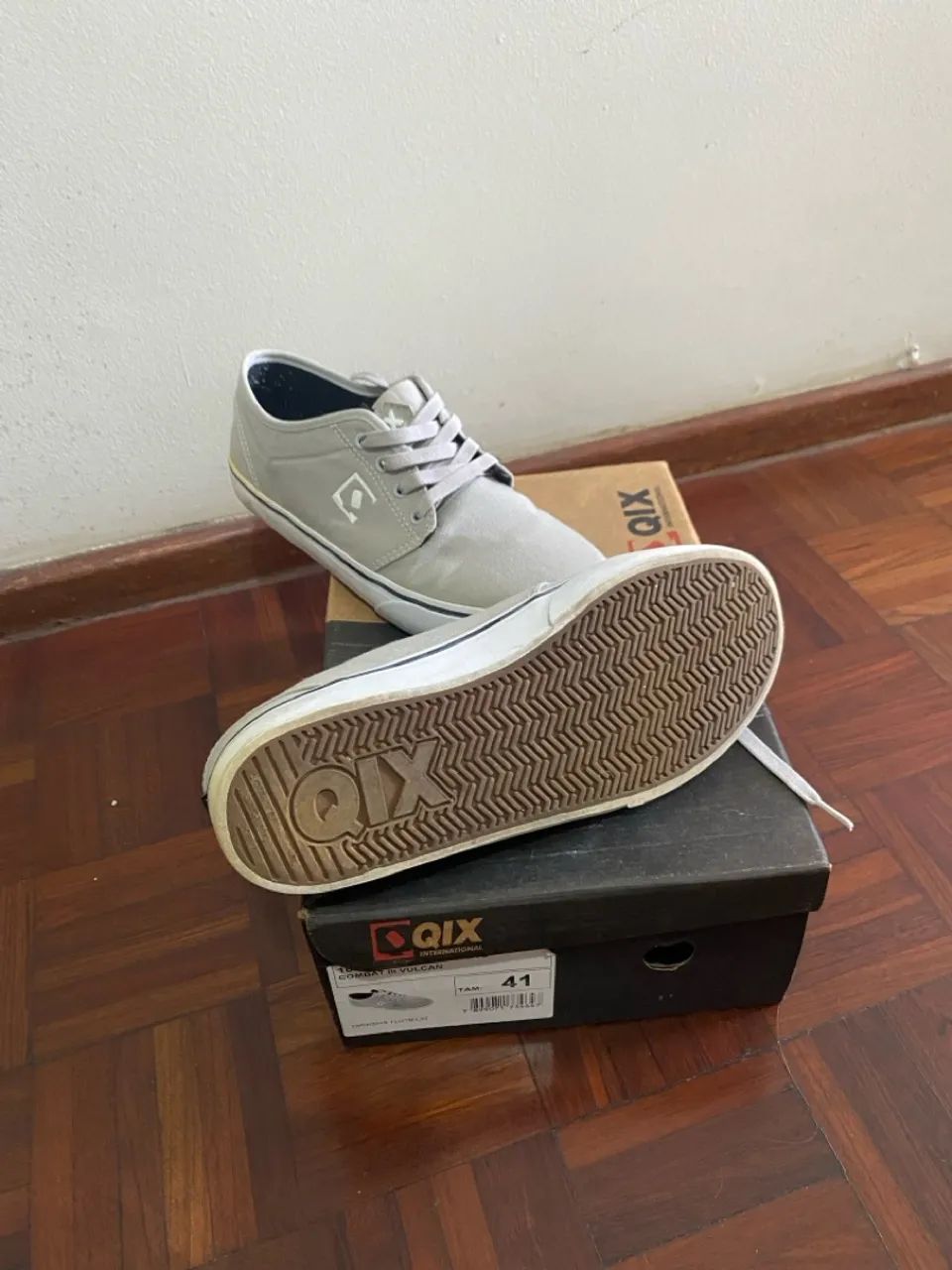 Tênis QIX Cinza - Tamanho 41 - Foto 2