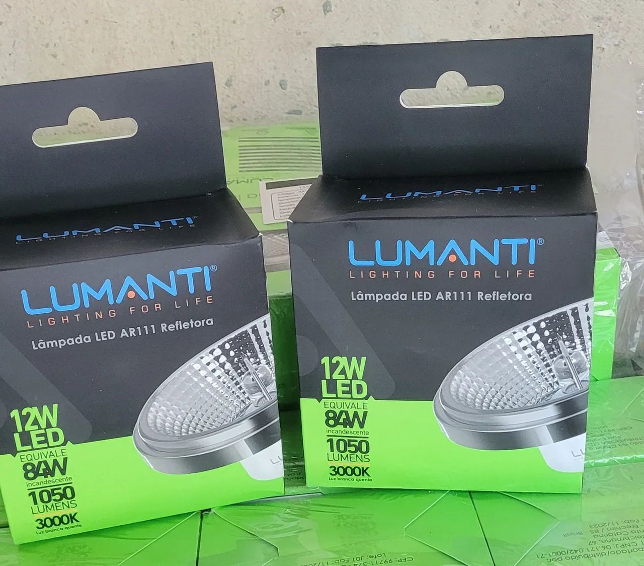 Lote com 34 Lâmpadas LED AR111 12W 3000K - Lumanti - Foto 3
