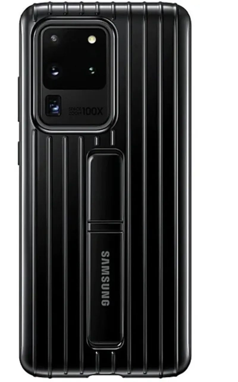 Capa Protective Standing Original P/ Galaxy S20 Ultra - Preta