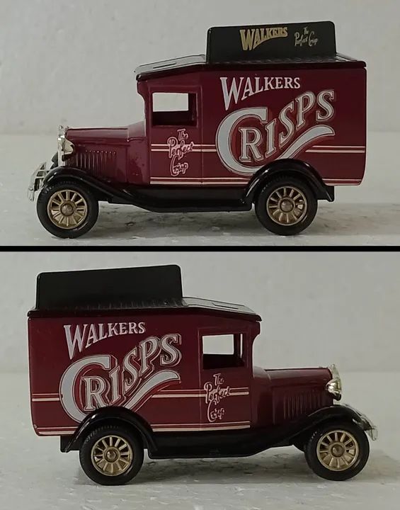 Miniatura Ford Model A Van Walker Crisps (Lledo Days Gone) - Foto 4