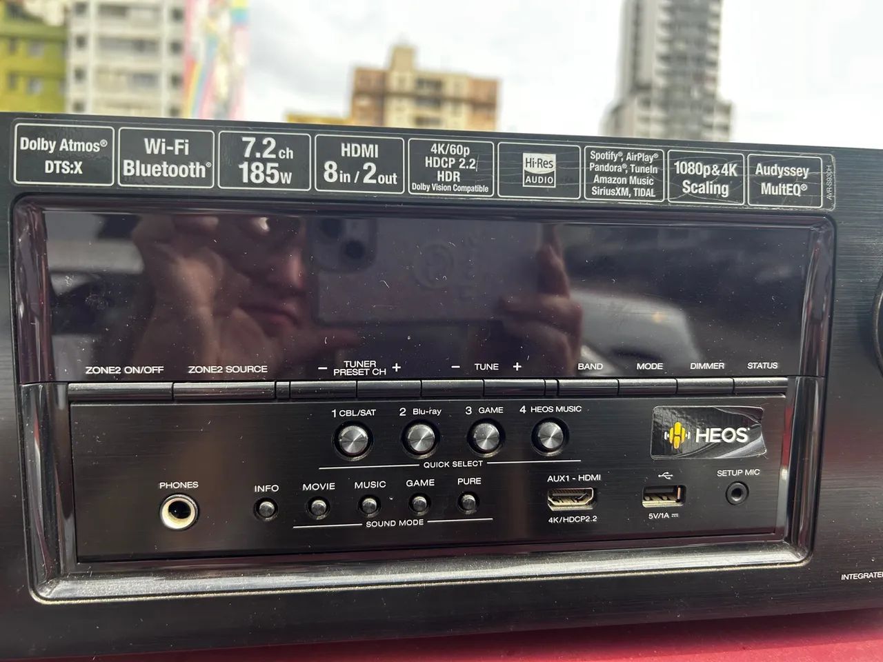Receiver denon avr-s930h