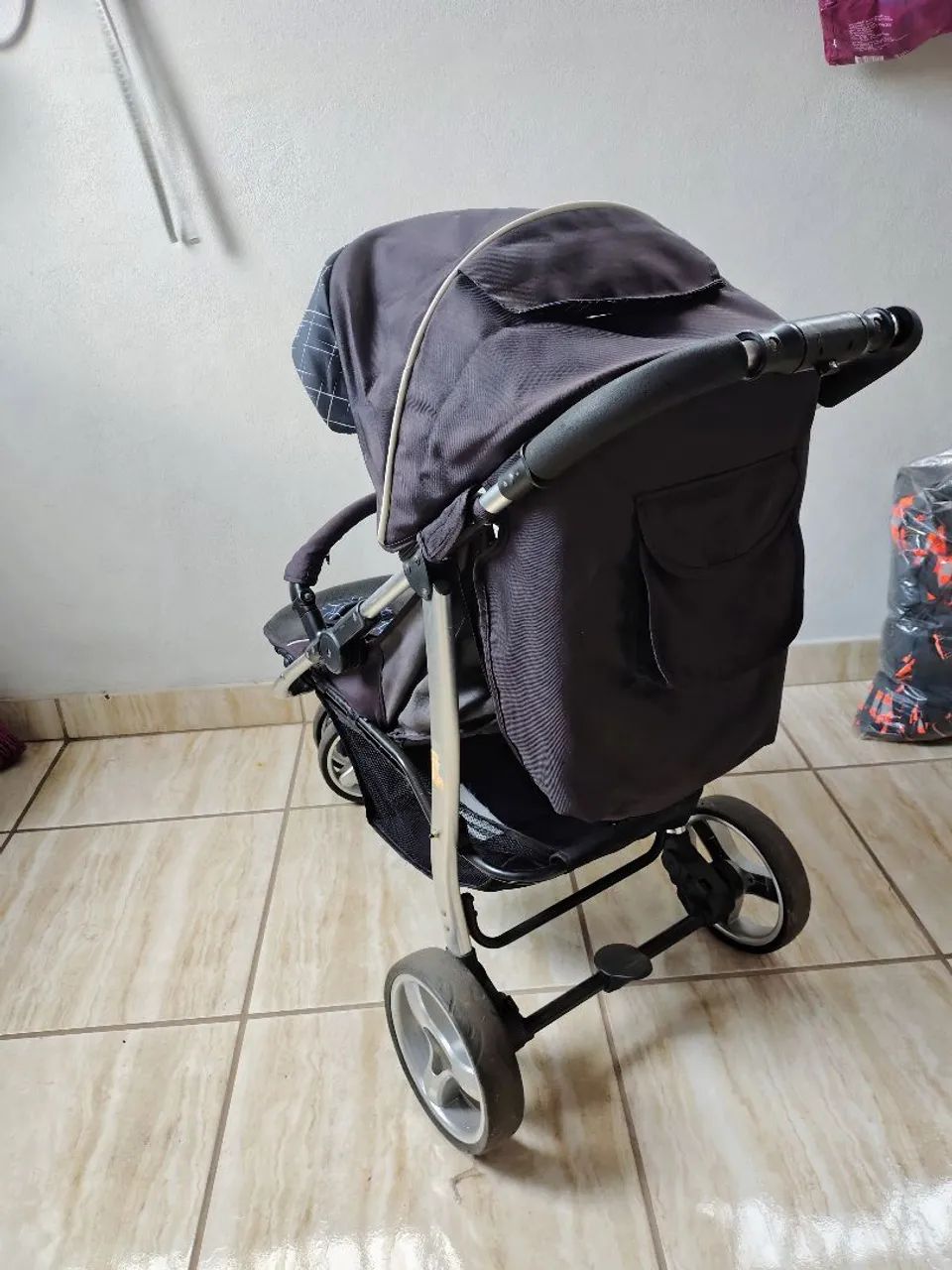 Carrinho bebe Galzerano 3 rodas - Foto 3