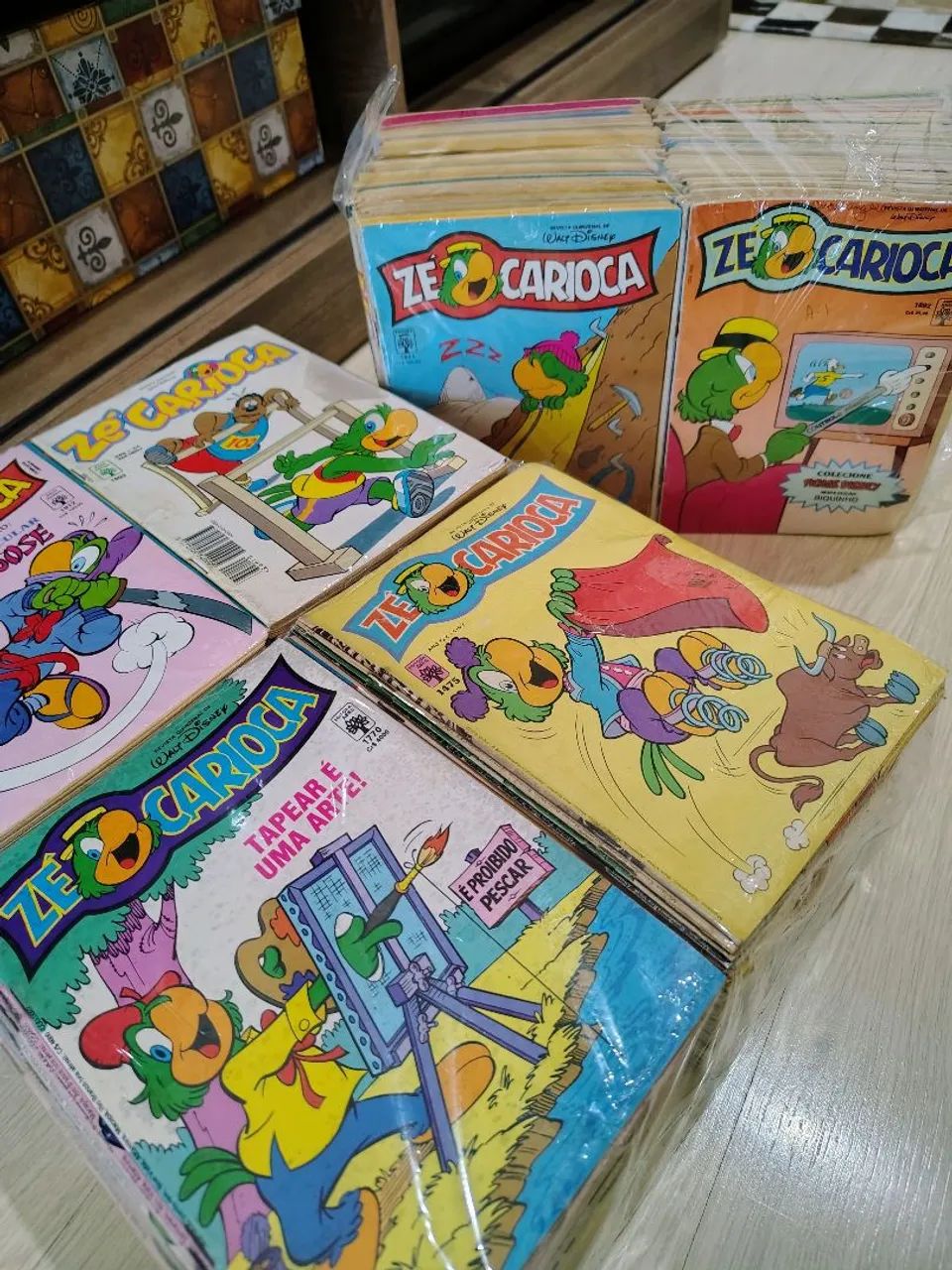 Gibis Zé Carioca, lote com 20 exemplares