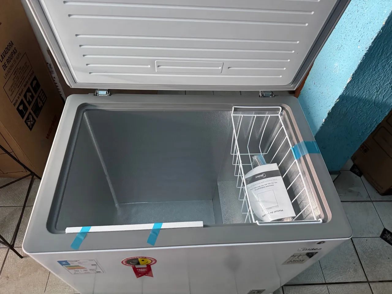 Freezer Horizontal Midea 220 Litros - Foto 4