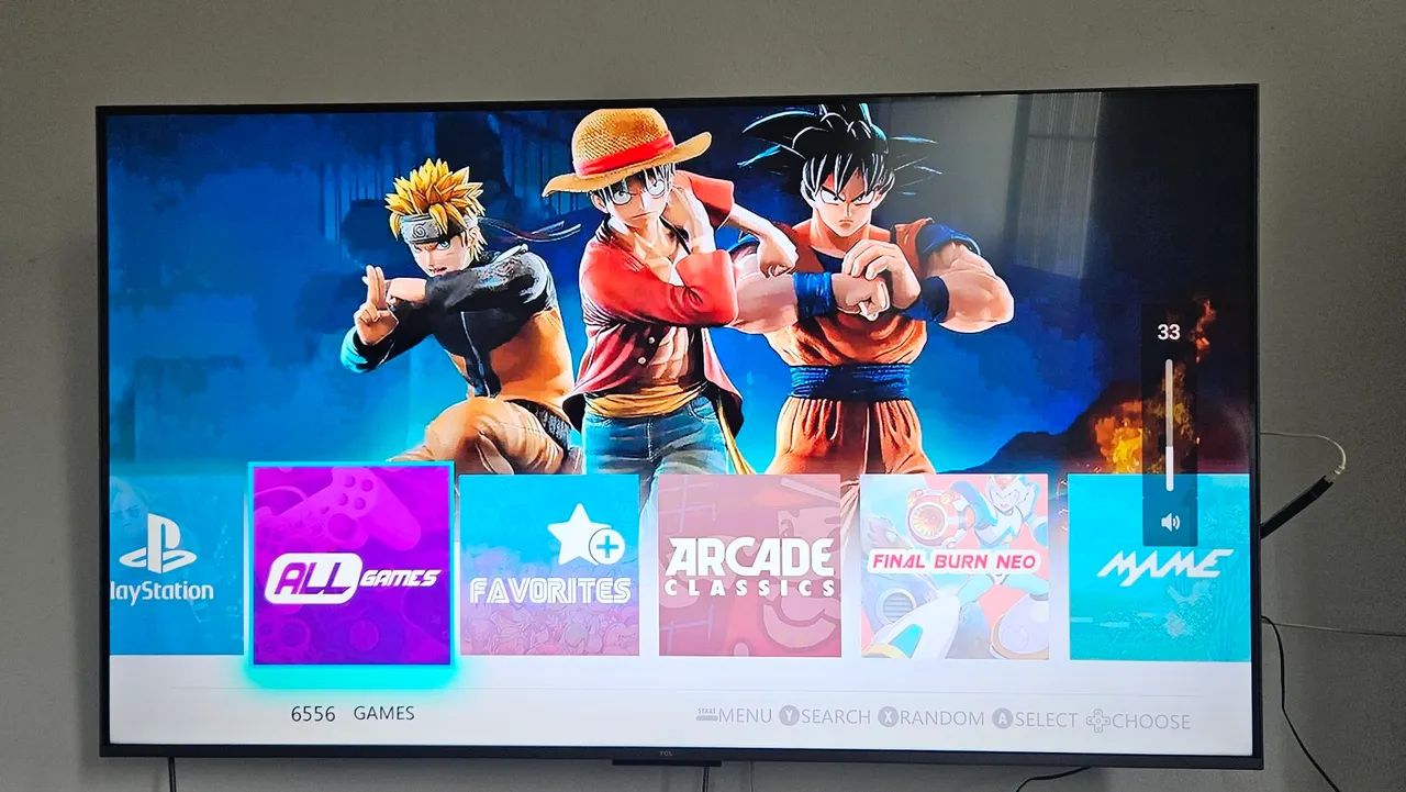 Vídeo Game 4k com 30 emuladores milhares de jogos - Foto 5