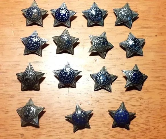 Botões Insígnias Patentes Militar 