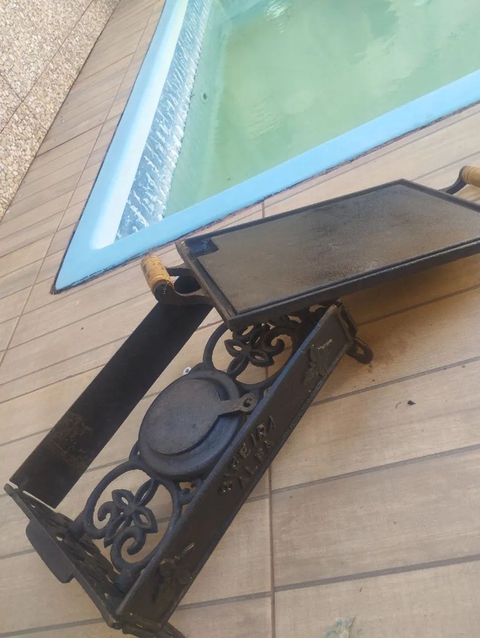 Chapa de Ferro Fundido para Churrasco - Foto 5