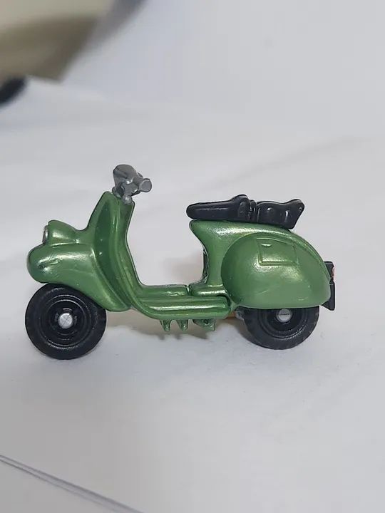 Scooter verde Brinquedo de Metal