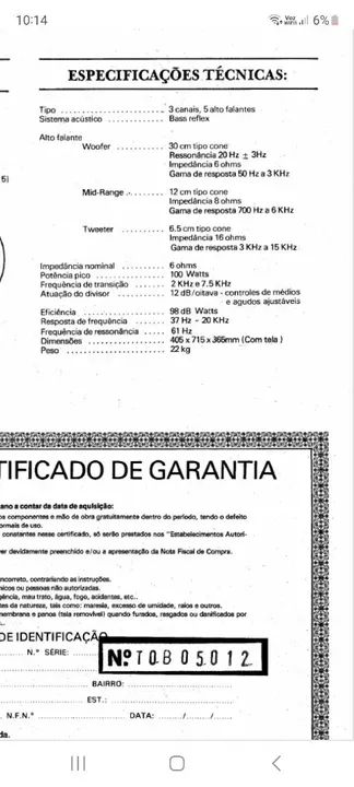 Raras Caixas Technics SB-1011 - Foto 6