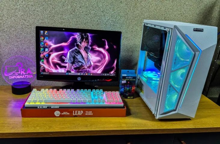 PC GAMER GTA V, FREE FIRE, BARATO!