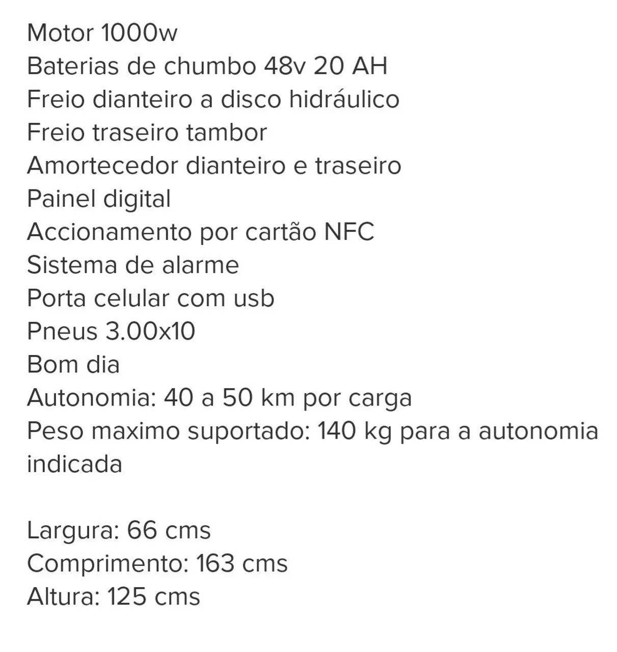 Bicicleta Elétrica E-Treck 1000w - Foto 4